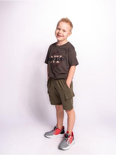 Chłopięce szorty bojówki khaki Tup Tup r.128 Tup Tup