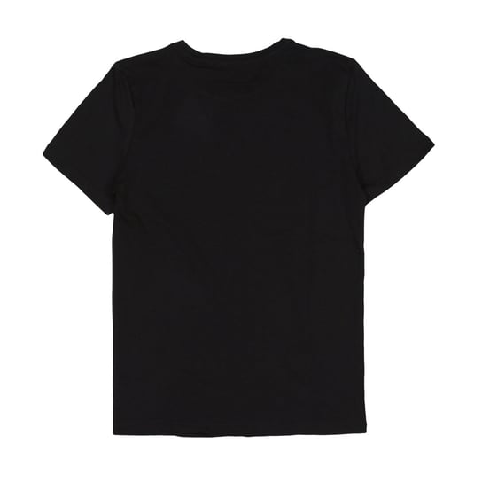 Chłopięcy czarny t-shirt z nadrukiem Tom Tailor