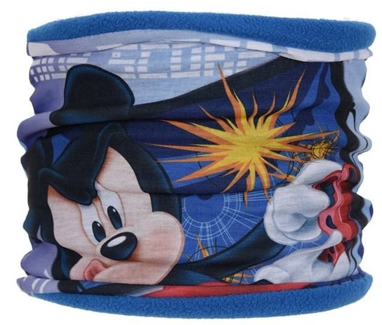 Chłopięcy komin z nadrukiem Mickey Mouse - niebieski Myszka Miki