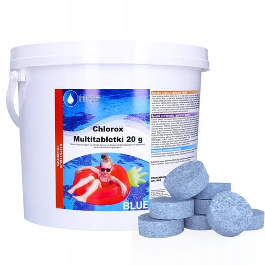 CHLOR BLUE Multi Tabletki Chlorowe 20g NTCE 3kg NTCE Andrzej Owcarz