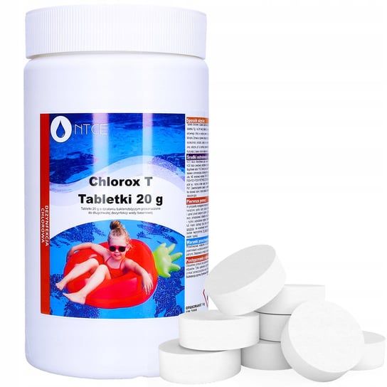 Chlor Małe Tabletki Chlorowe ChloroxT 20g NTCE 1kg Inna marka