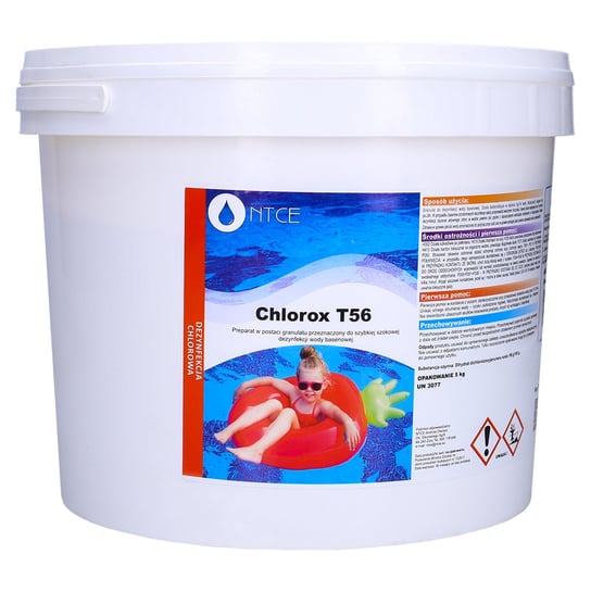CHLOR SZOK Chemia do Basenów CHLOROX T56 NTCE 5kg Inna marka