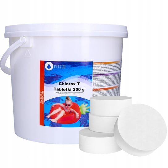 Chlor Tabletki Chlorowe Chlorox T 200g NTCE 5kg Inna marka