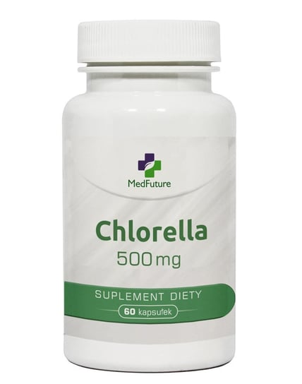 Chlorella 500 mg - Suplement diety, 60 kaps. MedFuture
