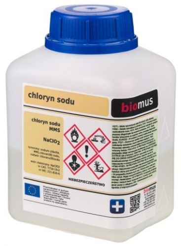Chloryn sodu 25-28% MMS 250ml BIOMUS Biomus