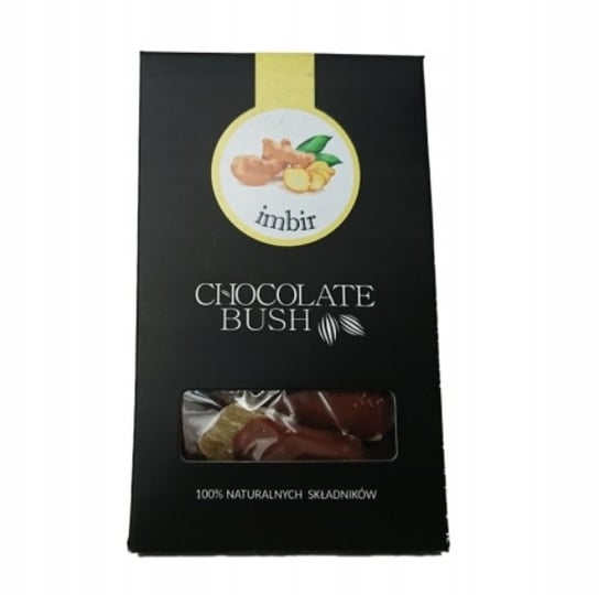 Chocolate Bush, imbir w czekoladzie mlecznej, 50 g CHOCOLATE BUSH