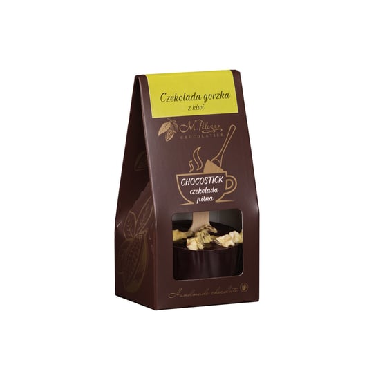 Chocostick z gorzkiej czekolady z nutą kiwi M. Pelczar Chocolatier
