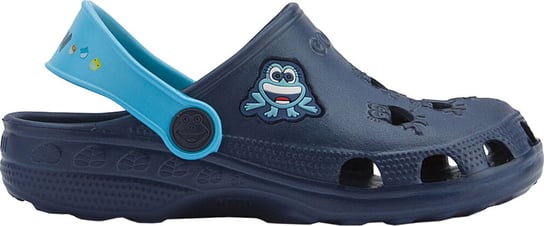Chodaki dla dzieci Coqui Little Frog granatowo-niebieskie 8701-100-2118A-20-21 Coqui