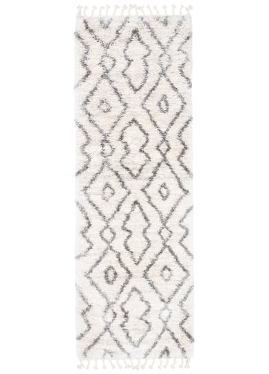 Chodnik boho shaggy gruby  FN30B CREAM AZTEC EJF (0.60*2.00) CARPETPOL