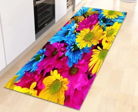 CHODNIK do kuchni, antypoślizgowy z kolorowymi motywami kwiatowymi 60x90 Inna marka