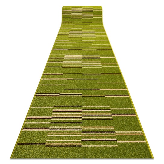 Chodnik DYWANY ŁUSZCZÓW HEAT-SET FRYZ NELI zieleń 100 cm, 100x120 cm Dywany Łuszczów
