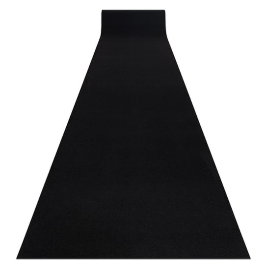 Chodnik RUMBA podgumowany, czarny, 100 cm, 100x100 cm Dywany Łuszczów
