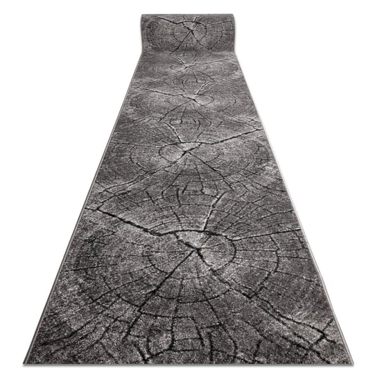 Chodnik SILVER Tronko Pień drzewo drewno szary 100cm, 100x1150 cm Dywany Łuszczów