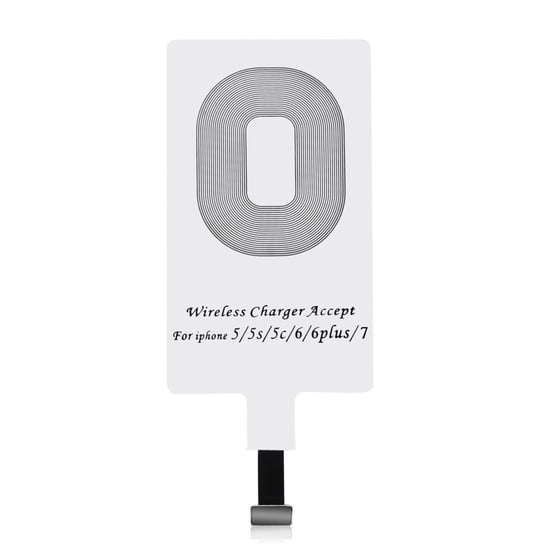 Choetech adapter do bezprzewodowego ładowania Qi Lightning wkładka indukcyjna biały (WP-IP) ChoeTech