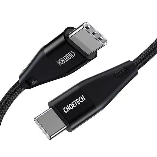 Choetech kabel przewód USB Typ C - USB Typ C Power Delivery 60W 2m czarny (XCC-1004-BK) ChoeTech