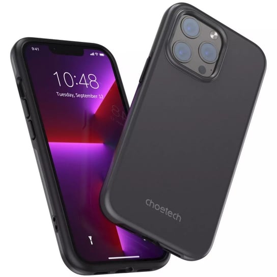 Choetech MFM Anti-drop case etui Made For MagSafe do iPhone 13 Pro czarny (PC0113-MFM-BK) 4kom.pl