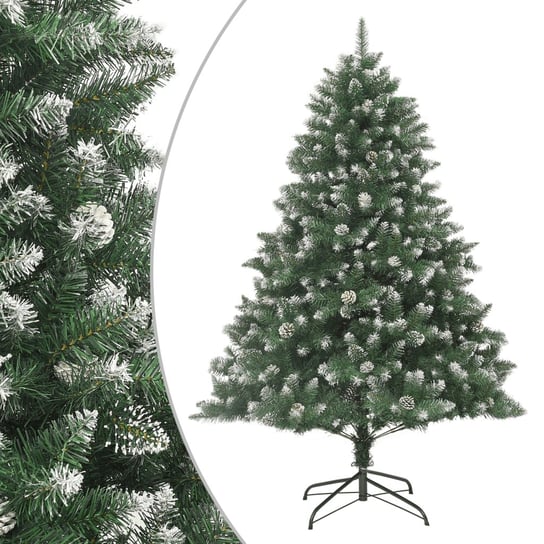 Choinka świąteczna z zawiasami, 240 cm, zielono-bi Inna marka