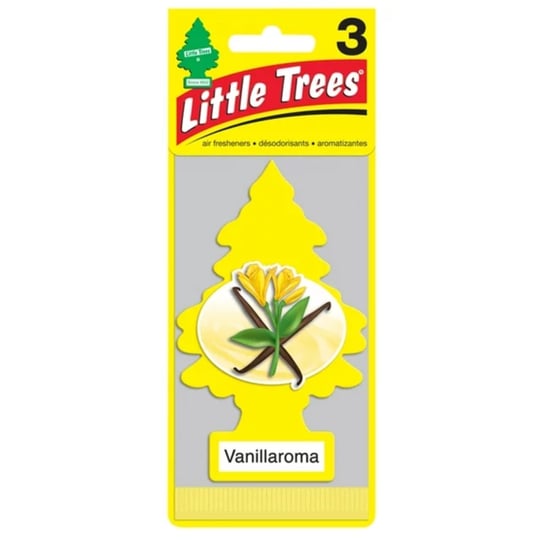 Choinka zapachowa do samochodu Vanillaroma Little Trees 3PAK Inna marka