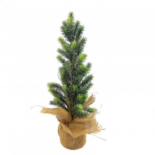 Choinka zielona w worku 40cm 40 cm Wisan