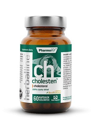 Cholesten - Cholesterol, Suplement diety, 60 kaps., Pharmovit Herballine Pharmovit