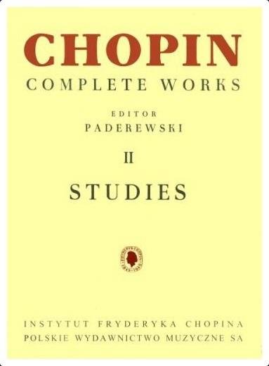 Chopin. Complete works. Etiudy PWM Polskie Wydawnictwo Muzyczne