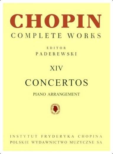 Chopin. Complete Works. XIV Koncerty fortepianowe Opracowanie zbiorowe
