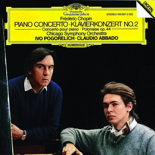 Chopin: Piano Concerto No.2; Polonaise Op.44 Ivo Pogorelich, Chicago Symphony Orchestra, Claudio Abbado