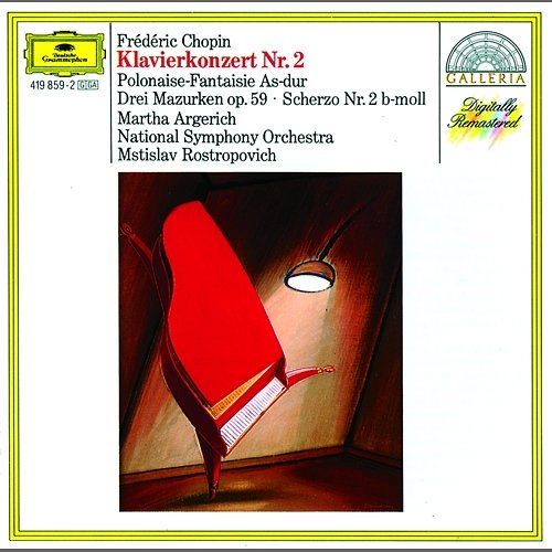 Chopin: Piano Concerto No.2; Scherzo; Polonaise; 3 Mazurkas Martha Argerich, National Symphony Orchestra Washington, Mstislav Rostropovich