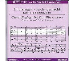 Chorsingen leicht gemacht:Beethoven,An die Freude (Alt) Van Beethoven Ludwig