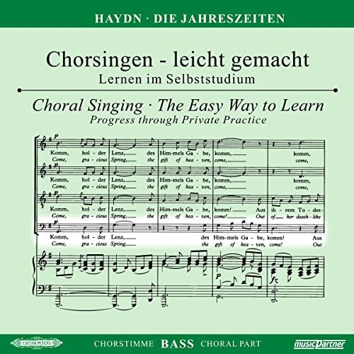 Chorsingen leicht gemacht Haydn, Die Jahreszeiten (Bass) Various Artists