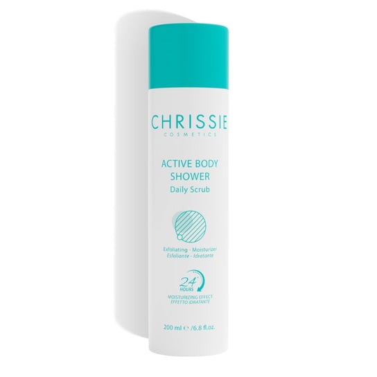 Chrissie, Active Body, Nawilżający Peeling Pod Prysznic, 200ml Chrissie Cosmetics