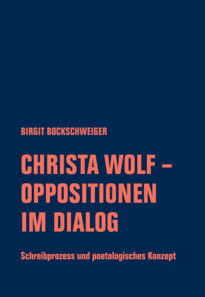 Christa Wolf - Oppositionen im Dialog Verbrecher Verlag