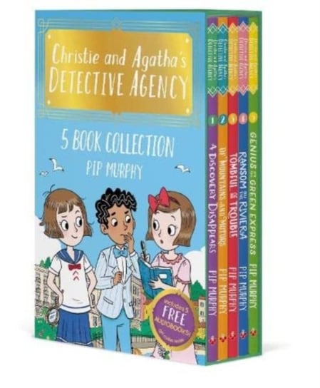 Christie and Agatha's Detective Agency 5 Book Box Collection Pip Murphy