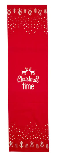 Christmas Time, Bieżnik, czerwono-biały, 150x40 cm Empik