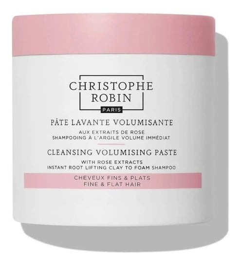 Christophe Robin, Cleansing Volumizing Paste With Rose Extracts, Oczyszczający szampon w formie pasty unoszący włosy u nasady, 250 ml Christophe Robin