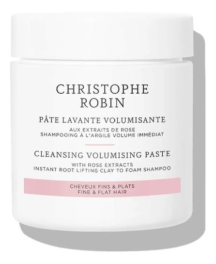 Christophe Robin, Cleansing Volumizing Paste With Rose Extracts, Oczyszczający szampon w formie pasty unoszący włosy u nasady, 75 ml Christophe Robin