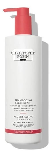 Christophe Robin, Regenerating Shampoo With Prickly Pear Oil, Odżywczy kremowy szampon rewitalizujący zniszczone włosy, 500 ml Christophe Robin