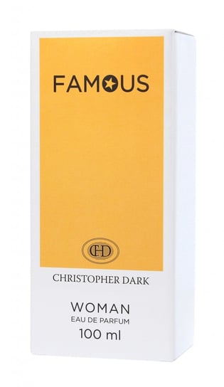 Christopher Dark Famous, Woda perfumowana, 100ml Christopher Dark