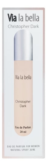 Christopher Dark, Via la Bella, woda perfumowana, 20 ml Christopher Dark
