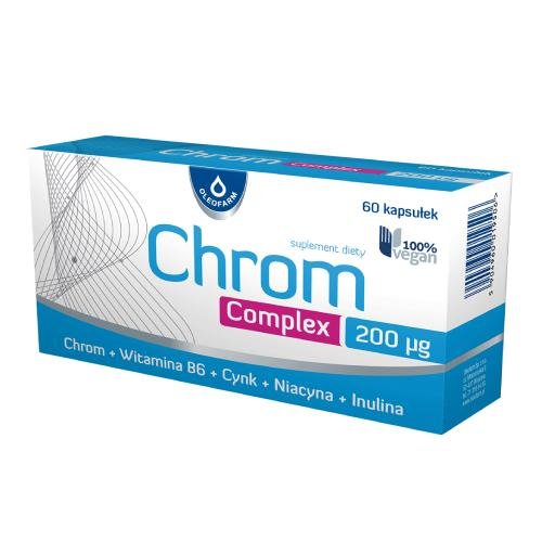 Chrom Complex, Suplement diety, 60 kaps. Oleofarm