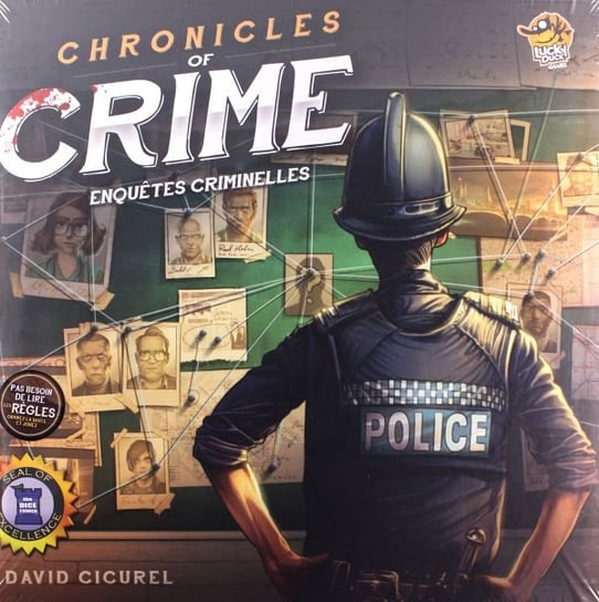 Chronicles Of Crime Le Jeu De Plateau, gra, Abysse Corp Abysse Corp