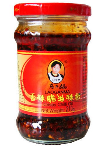 Chrupiące chili w oleju sojowym 210g - Lao Gan Ma Lao Gan Ma