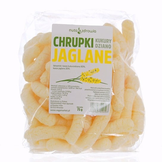 Chrupki Kukurydziane-Jaglane 75 g Nuta zdrowia NATURAL JIHLAVA
