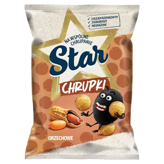 Chrupki Star Chips Orzechowe Kulki Oczaki 125g Frito Lay