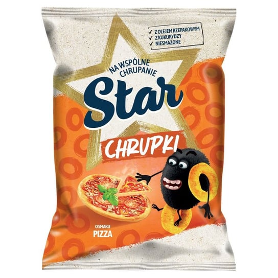 Chrupki Star Chips Pizza Gębolce 125g Kukurydziane Frito Lay