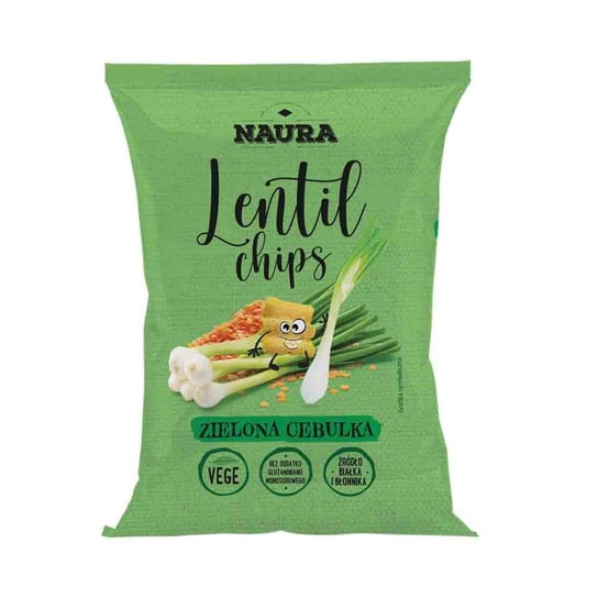 Chrupki Z Soczewicy Zielona Cebulka Naura, 70 G Inny producent