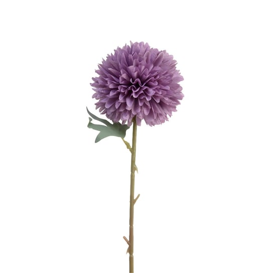 Chryzantema fioletowa sztuczny kwiat gałązka dekoracyjna do stroików 60cm ABC