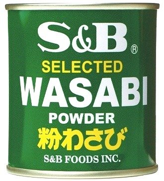 Chrzan wasabi w proszku S&B puszka 30g S&B