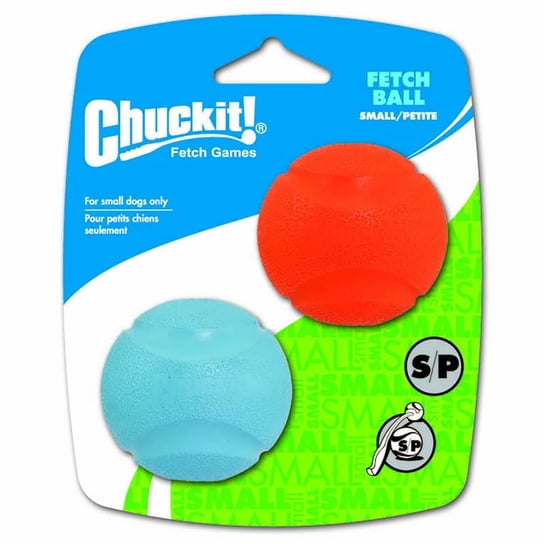 Chuckit! Fetch Ball Small 2Pak Gumowa Piłka Psa Do Aportowania Chuckit!