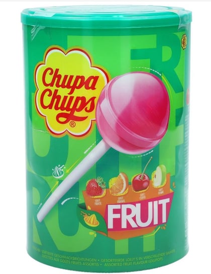 Chupa Chups, lizaki o smaku owocowym Fruit, 100 x 12 g Nestle